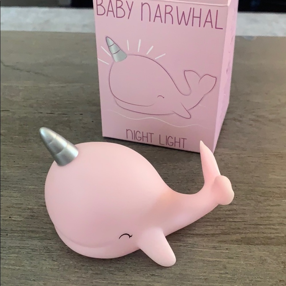 Brand New Baby Narwhal Night Light (Nordstrom)